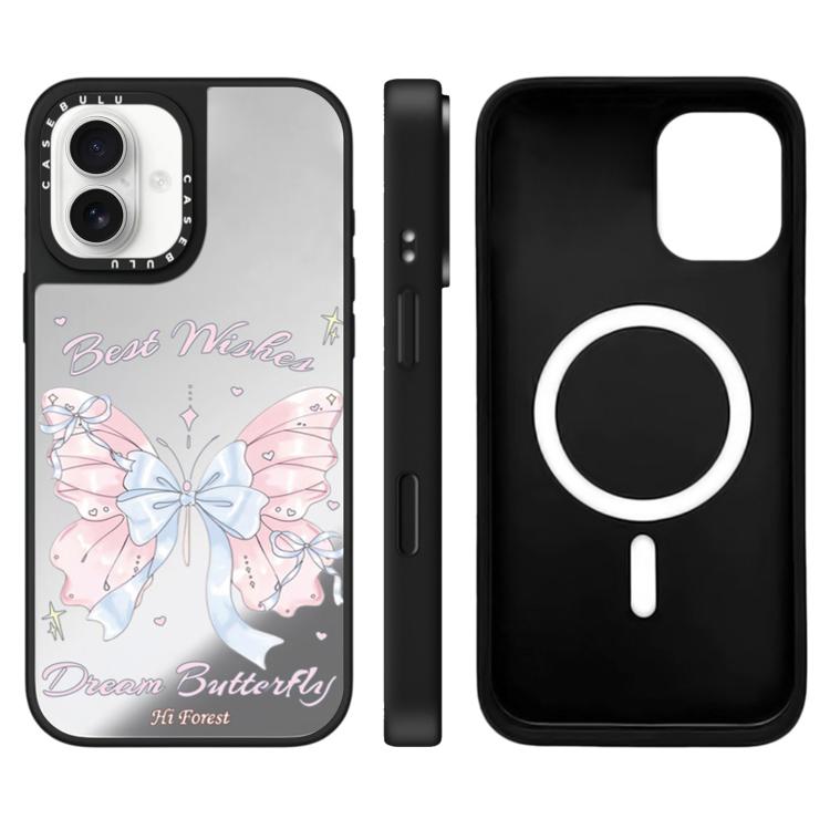 For iPhone 17 Hi Forest Series Camera Control Button Mirror Magnetic Phone Case