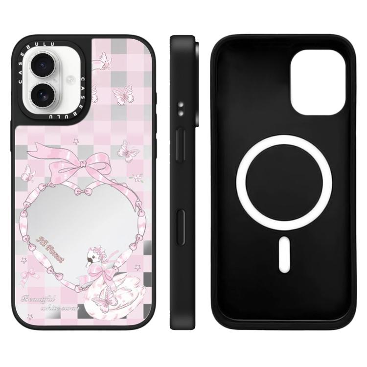 For iPhone 17 Hi Forest Series Camera Control Button Mirror Magnetic Phone Case