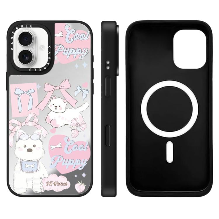 For iPhone 17 Hi Forest Series Camera Control Button Mirror Magnetic Phone Case