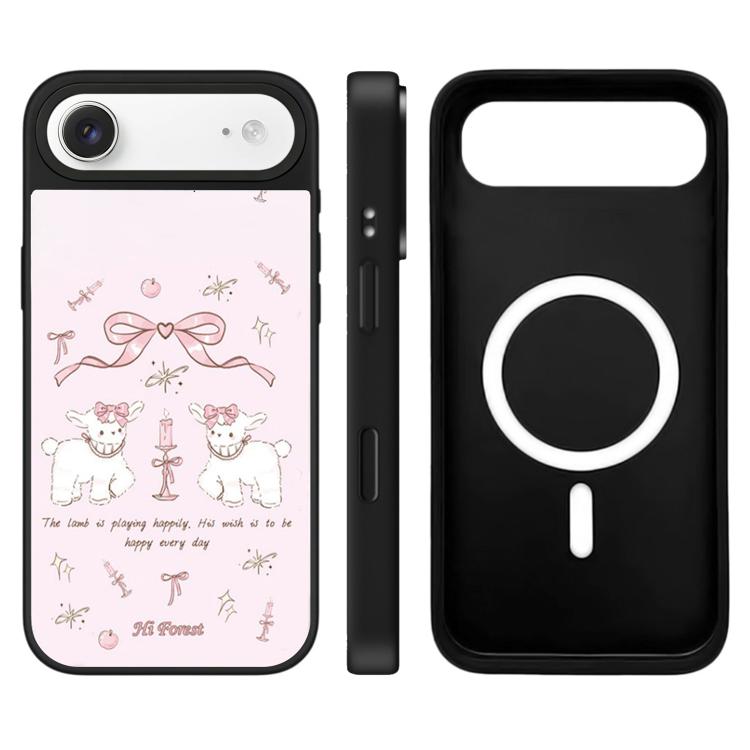 For iPhone Air Hi Forest Series Camera Control Button Mirror Magnetic Phone Case