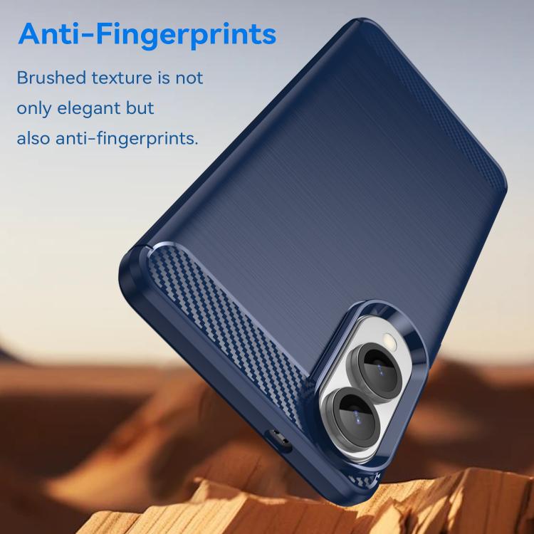 For Galaxy S25 Edge 5G WANLONFENG Brushed Texture Shockproof TPU Phone Case with Screen Film