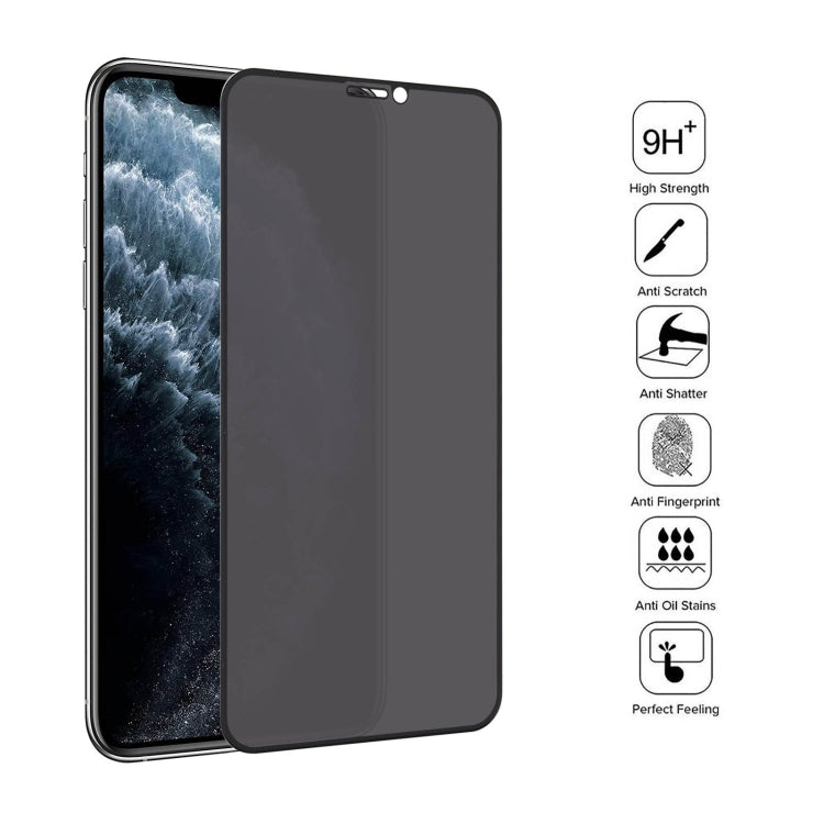 Film For iPhone 11 Pro 25pcs Anti-peeping Plasma Oil Coated High Aluminum Wear-resistant Tempered Glass