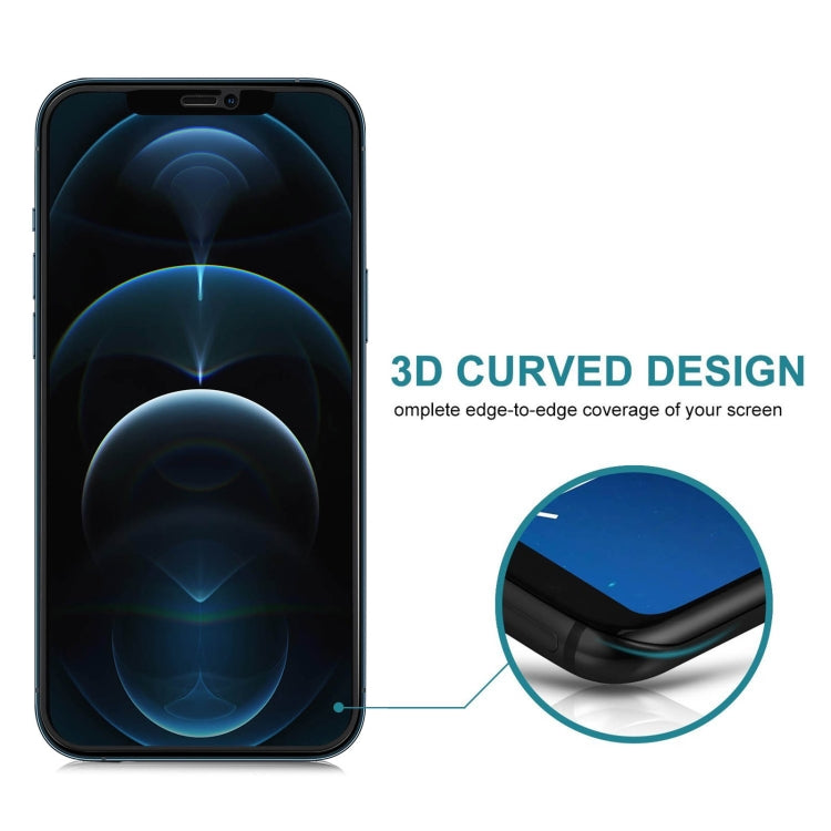 For iPhone 12 Pro Max 25pcs Anti-peeping Plasma Oil Coated High Aluminum Wear-resistant Tempered Glass Film