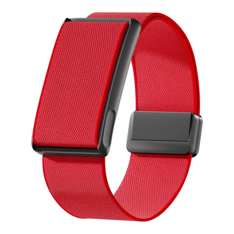 For Amazfit Helio Strap Magnetic Clasp Stretch Nylon Woven Watch Band with Metal Frame