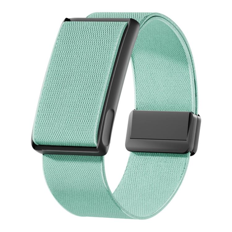 For Amazfit Helio Strap Magnetic Clasp Stretch Nylon Woven Watch Band with Metal Frame