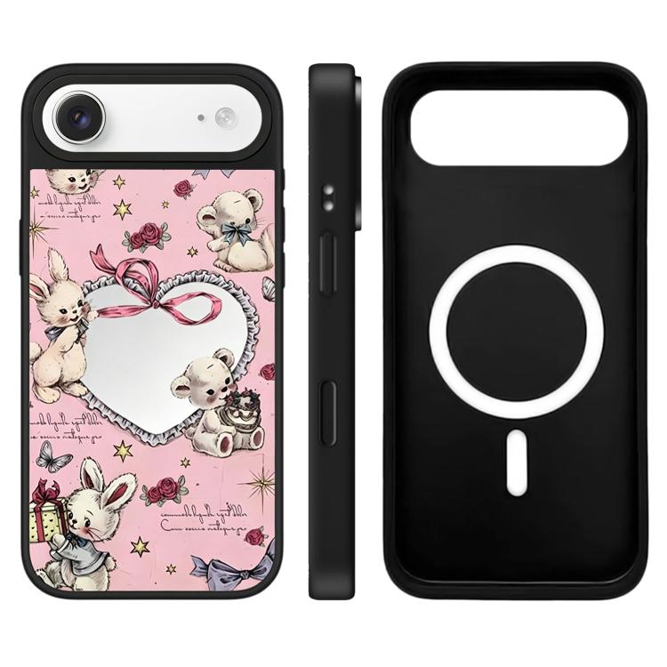 For iPhone Air Hi Forest Series Pattern Camera Control Button Mirror Magnetic Phone Case