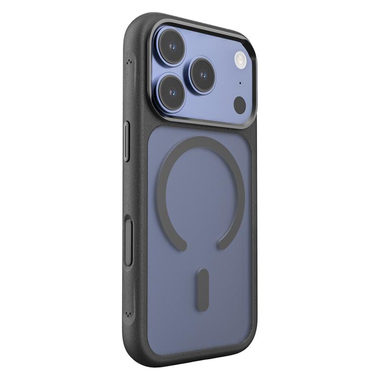 For iPhone 17 Pro Mutural Skin Feel Series Shockproof Frosted Magnetic Phone Case
