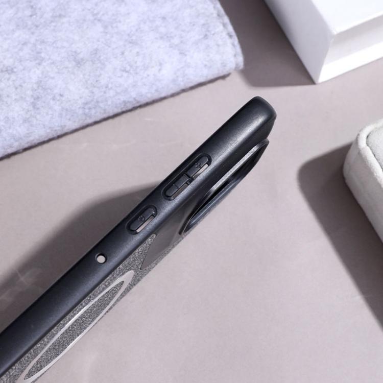 For Motorola Edge 50 Neo CD Magsafe Magnetic Cloth Texture Phone Case