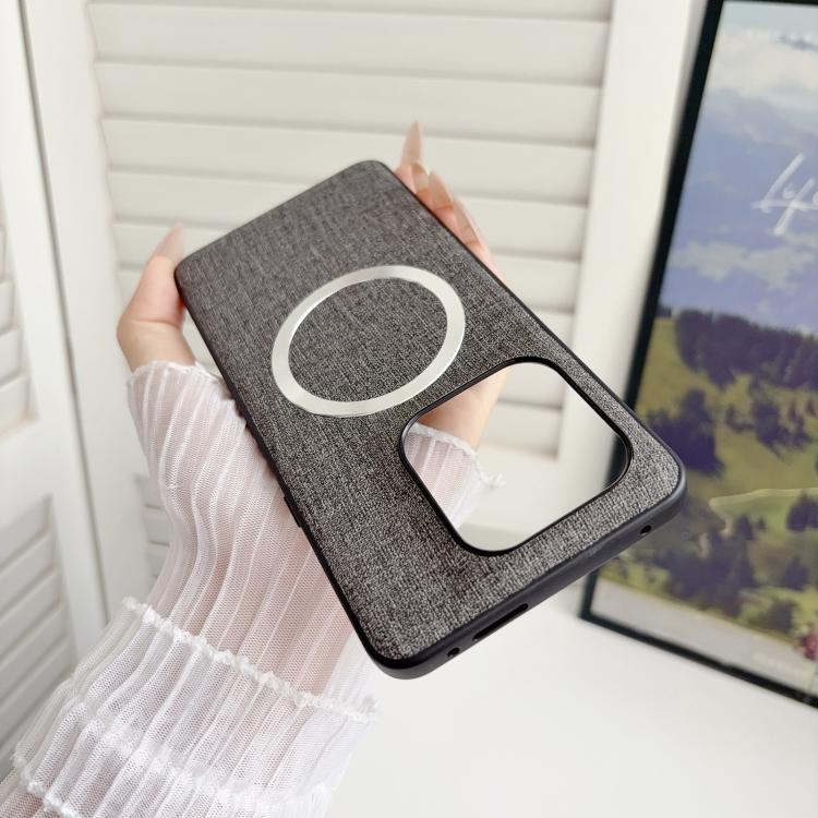For Motorola Edge 70 Ultra CD Magsafe Magnetic Cloth Texture Phone Case