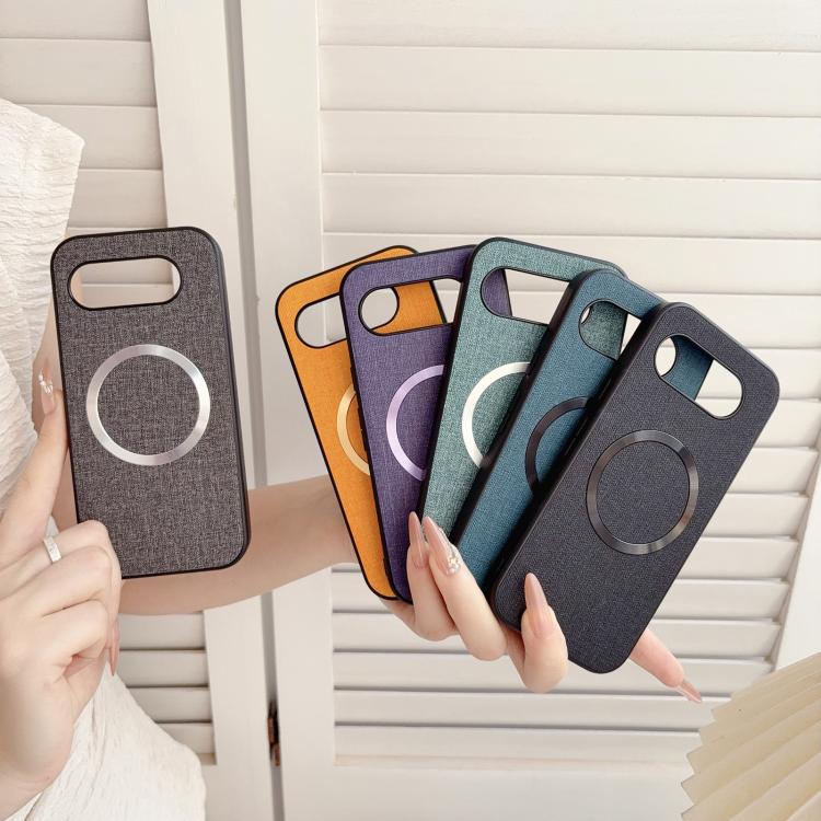 For Google Pixel 10a CD Magsafe Magnetic Cloth Texture Phone Case