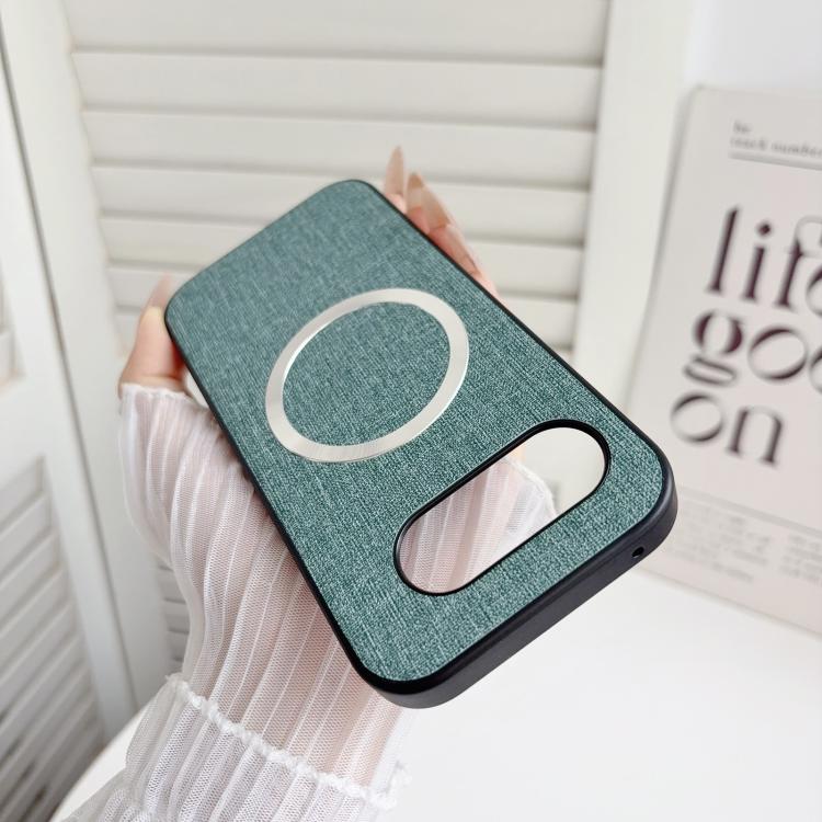 For Google Pixel 10a CD Magsafe Magnetic Cloth Texture Phone Case