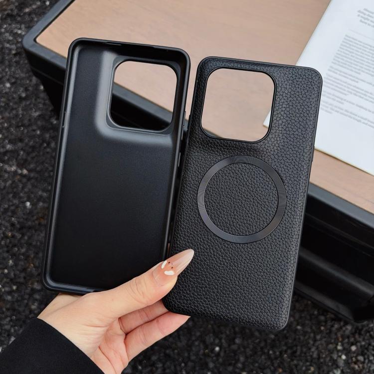 For Motorola Edge 70 Ultra CD Magsafe Magnetic Litchi Texture Phone Case
