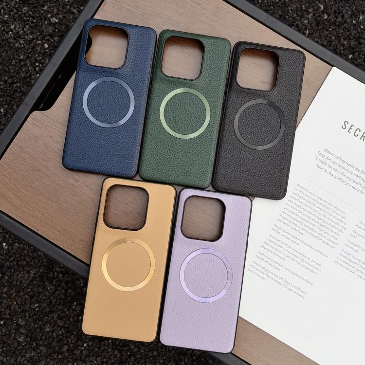 For Motorola Edge 70 Ultra CD Magsafe Magnetic Litchi Texture Phone Case