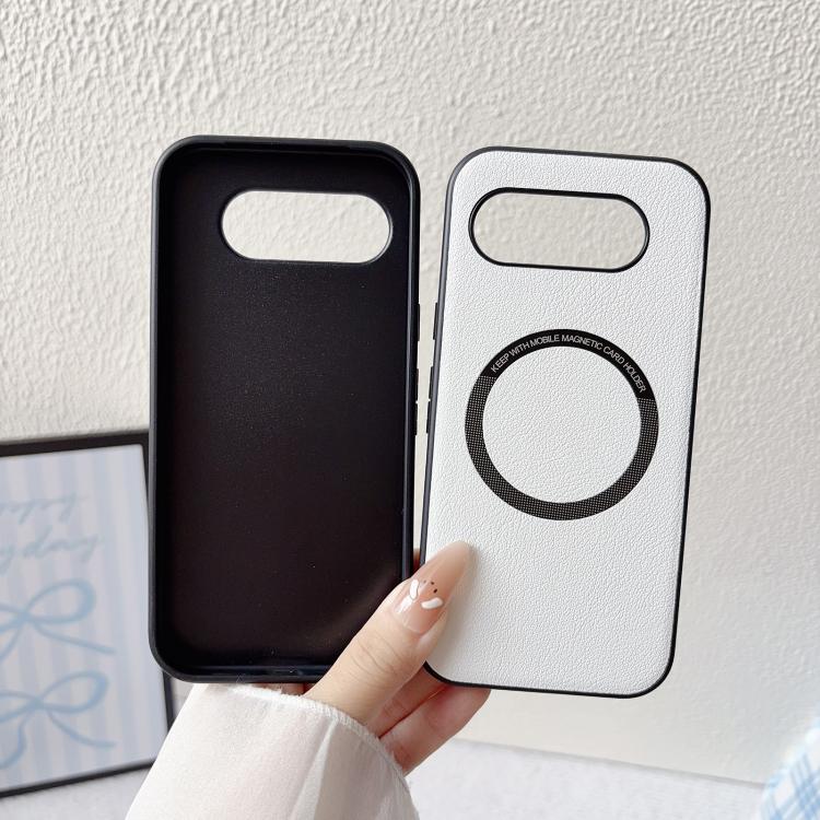 For Google Pixel 10a PU MagSafe Magnetic Phone Case