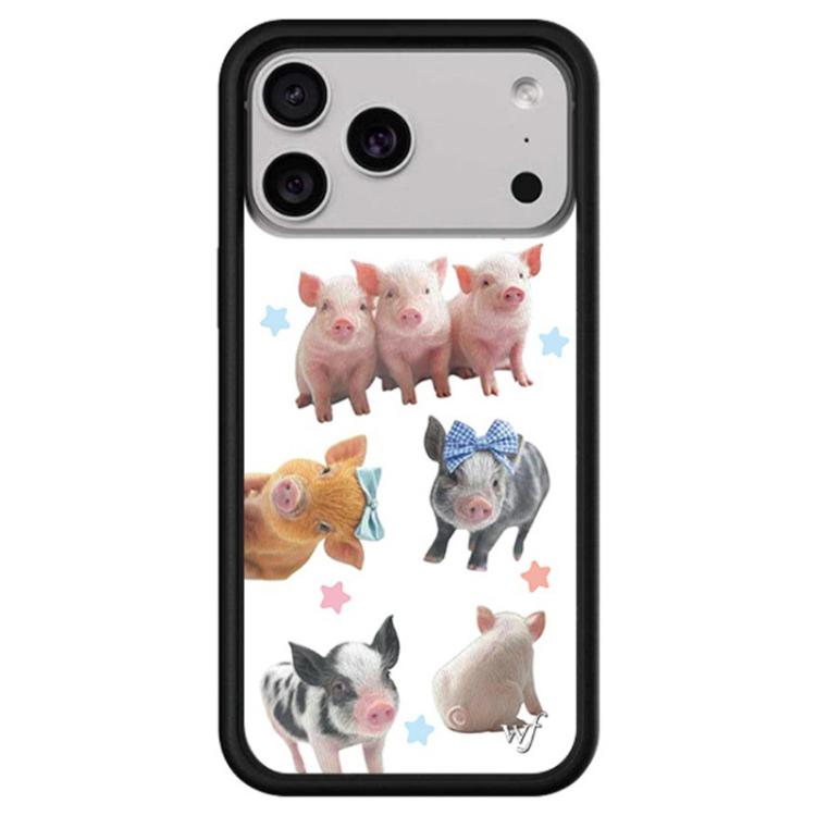 For iPhone 17 Pro Max WildFlow Clock Sheep Series Pattern Phone Case