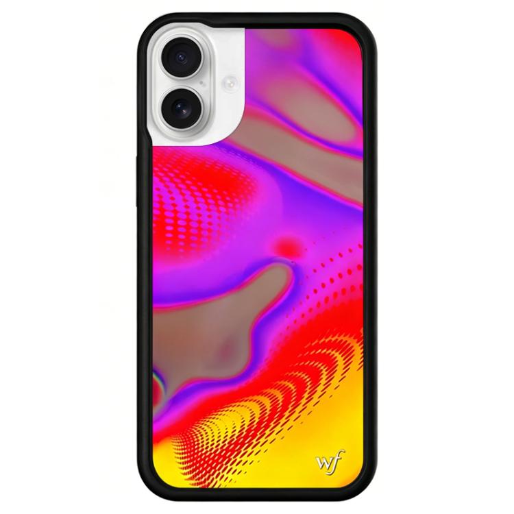 For iPhone 17 WildFlow Clock Sheep Series Pattern Phone Case