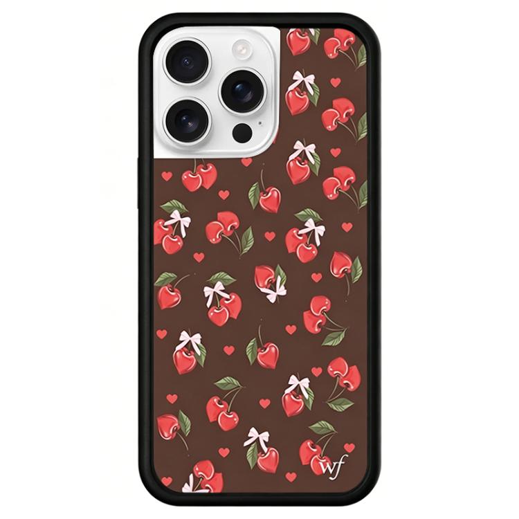 For iPhone 15 Pro WildFlow Clock Sheep Series Pattern Phone Case