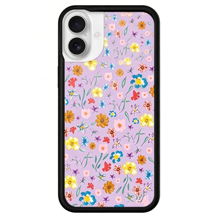 For iPhone 17 WildFlow Party Series Pattern Phone Case