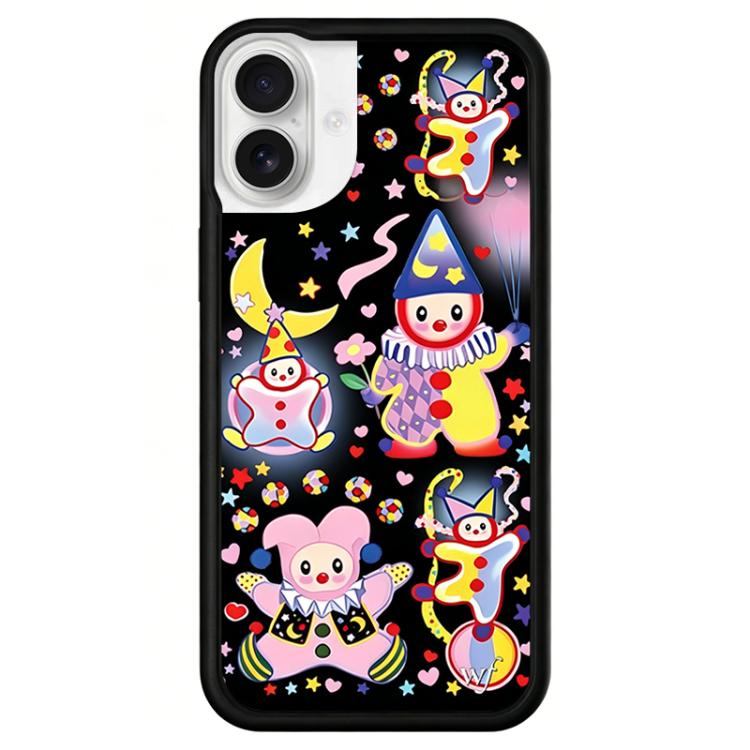 For iPhone 17 WildFlow Party Series Pattern Phone Case