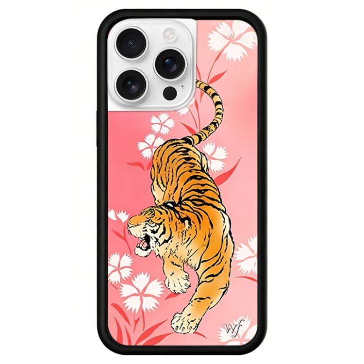 For iPhone 15 Pro WildFlow Party Series Pattern Phone Case