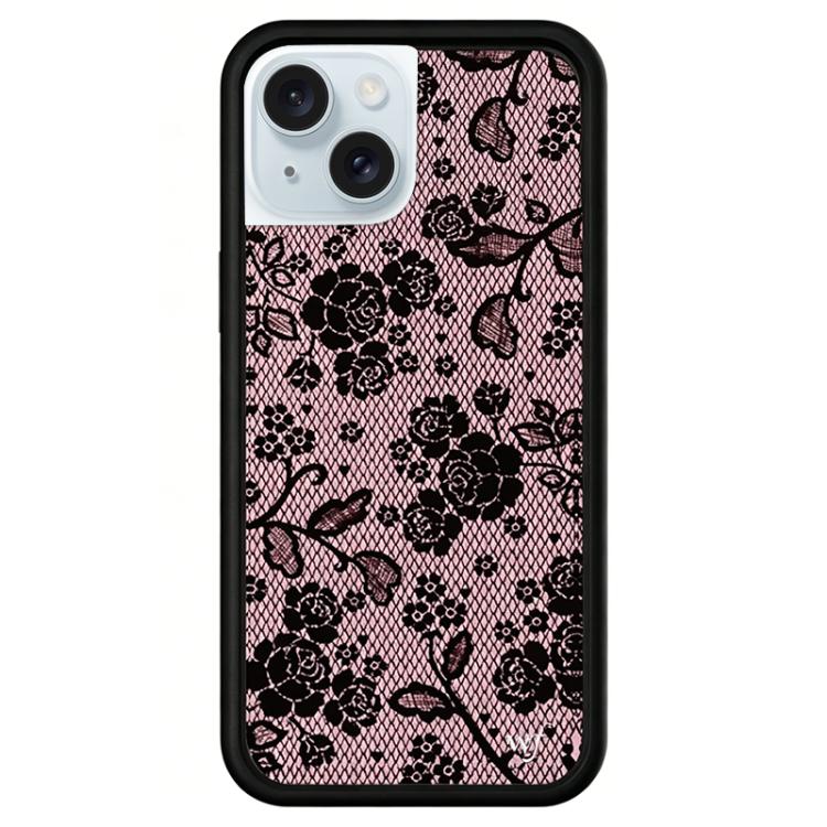 For iPhone 15 Plus WildFlow Party Series Pattern Phone Case