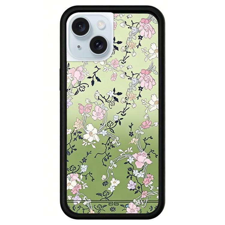 For iPhone 15 Plus WildFlow Party Series Pattern Phone Case