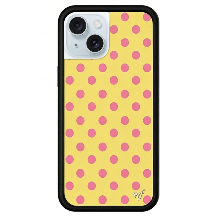 For iPhone 15 WildFlow Party Series Pattern Phone Case