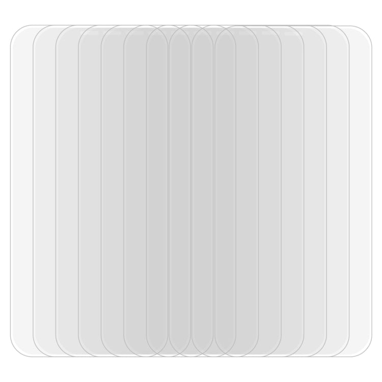 For iPhone 12 / 12 Pro 25pcs Frosted Bright Edge Anti-fingerprint Tempered Glass Film