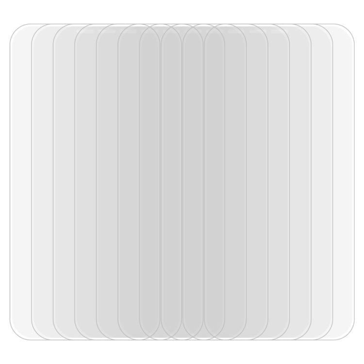 For iPhone 12 Pro Max 25pcs Frosted Bright Edge Anti-fingerprint Tempered Glass Film