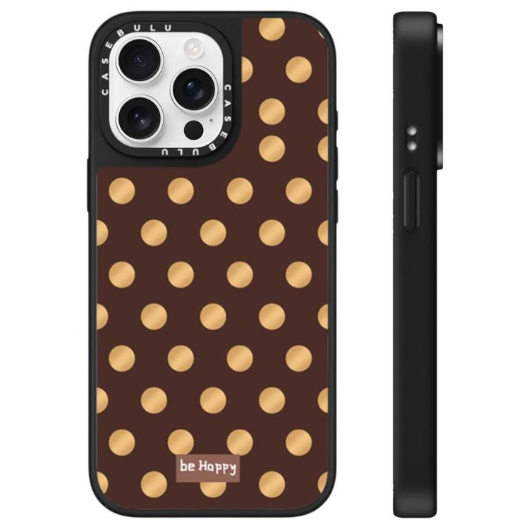 For iPhone 15 Pro Stars Leopard Series Pattern Mirror Phone Case