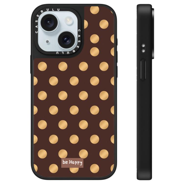 For iPhone 15 Plus Stars Leopard Series Pattern Mirror Phone Case