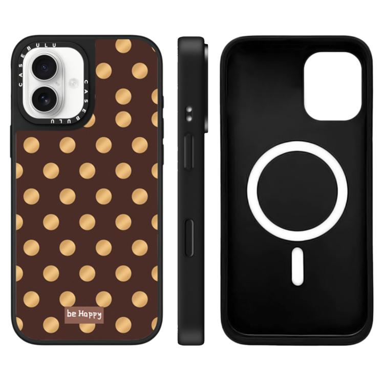 For iPhone 17 Stars Leopard Series Pattern Camera Control Button Mirror Magnetic Phone Case