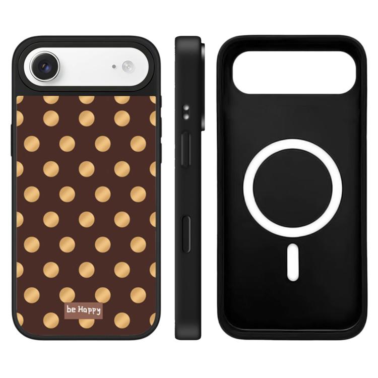 For iPhone Air Stars Leopard Series Pattern Camera Control Button Mirror Magnetic Phone Case