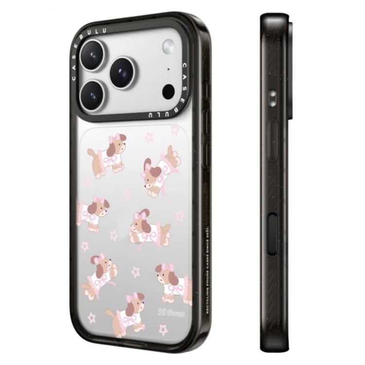 For iPhone 15 Pro Hi Forest Series Pattern Transparent Acrylic Phone Case