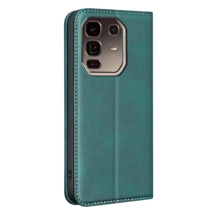 For Infinix Note 50 Pro+ 5G BINFEN COLOR Calfskin Texture Magnetic RFID Vegan Leather Phone Case