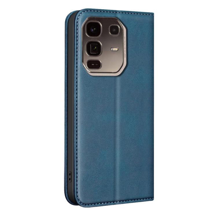 For Infinix Note 50 Pro+ 5G BINFEN COLOR Calfskin Texture Magnetic RFID Vegan Leather Phone Case