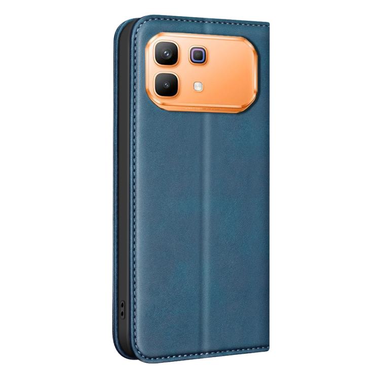 For Infinix Note 60 5G / 60 Pro 5G BINFEN COLOR Calfskin Texture Magnetic RFID Vegan Leather Phone Case