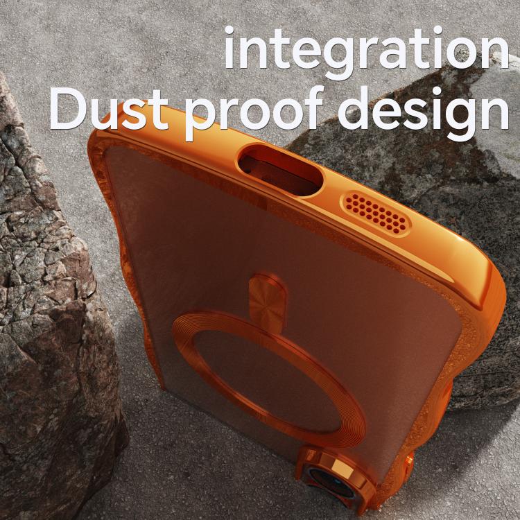 For Galaxy S26 5G Big Wave Electroplating MagSafe Magnetic Phone Case