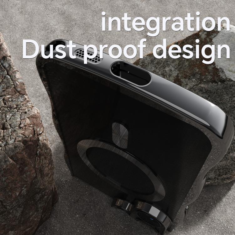 For Galaxy S26 Ultra 5G Big Wave Electroplating MagSafe Magnetic Phone Case