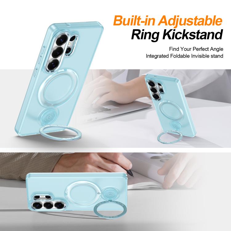 For Galaxy S26 Ultra 5G Rotation Holder MagSafe Phone Case
