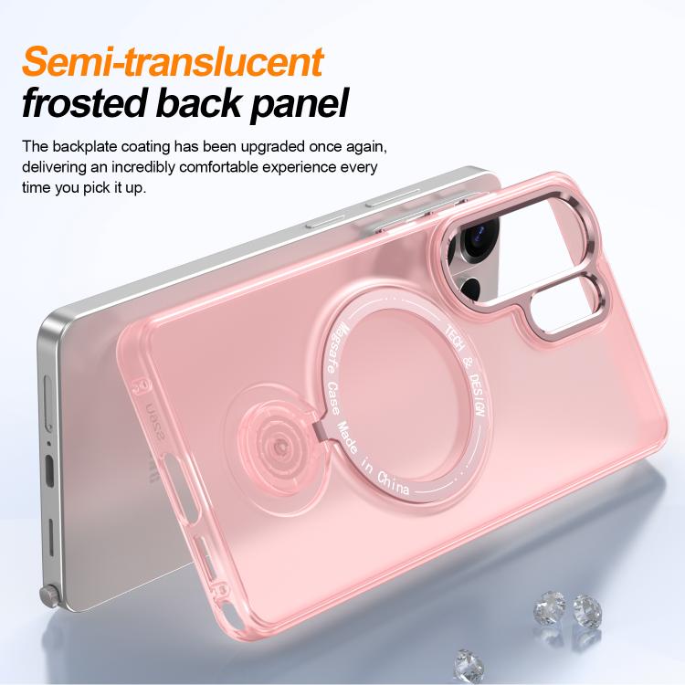 For Galaxy S26 5G Rotation Holder MagSafe Phone Case