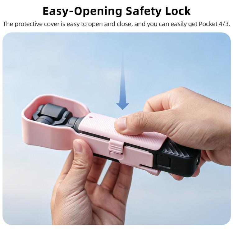 For DJI OSMO Pocket 4 / 3 Sunnylife Instant Shooting Protective Shell Colorful Protective Cover Camera Protector