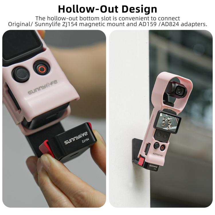 For DJI OSMO Pocket 4 / 3 Sunnylife Instant Shooting Protective Shell Colorful Protective Cover Camera Protector