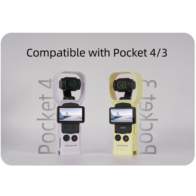 For DJI OSMO Pocket 4 / 3 Sunnylife Instant Shooting Protective Shell Colorful Protective Cover Camera Protector