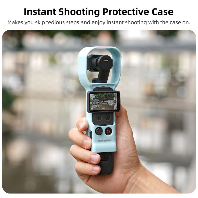 For DJI OSMO Pocket 4 / 3 Sunnylife Instant Shooting Protective Shell Colorful Protective Cover Camera Protector