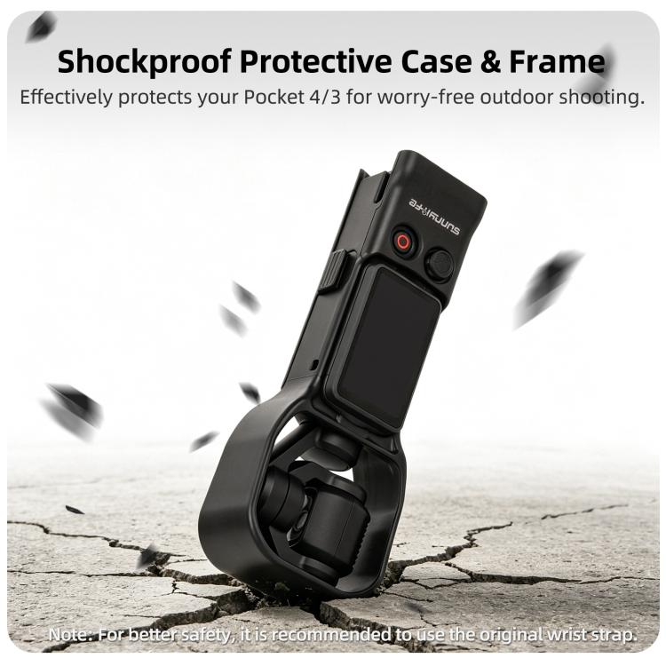 For DJI OSMO Pocket 4 / 3 Sunnylife Instant Shooting Protective Shell Colorful Protective Cover Camera Protector