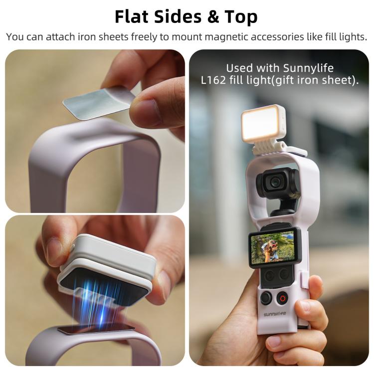 For DJI OSMO Pocket 4 / 3 Sunnylife Instant Shooting Protective Shell Colorful Protective Cover Camera Protector