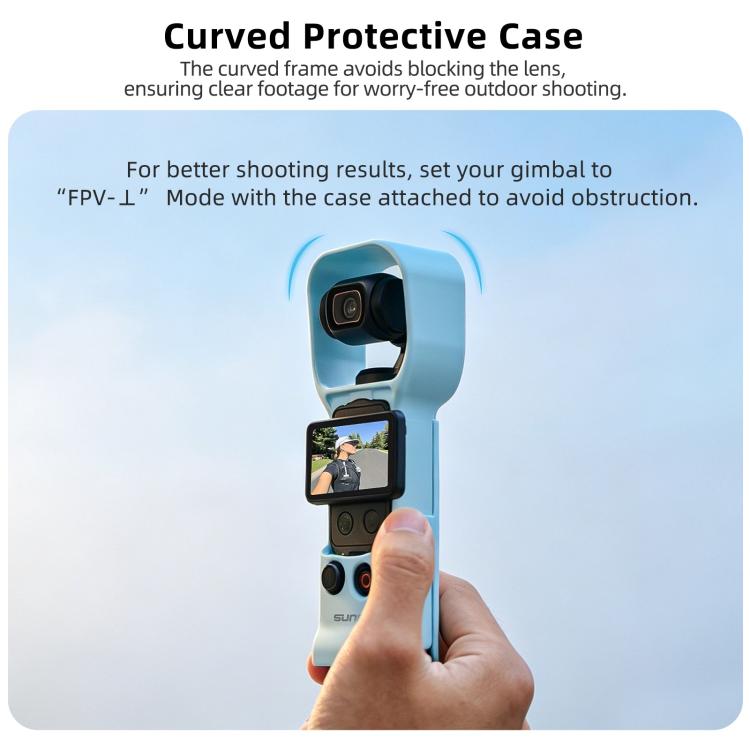For DJI OSMO Pocket 4 / 3 Sunnylife Instant Shooting Protective Shell Colorful Protective Cover Camera Protector