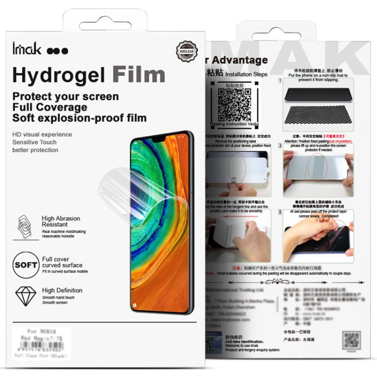 For Nothing Phone 4a imak 4th Generation Full Coverage Hydrogel Film Back Protector
