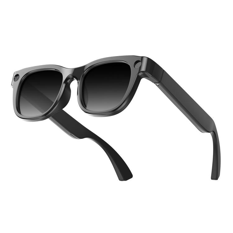 E06S 13MP 1080P Dual-Loudspeaker AI Smart Glasses Support Music / Calling - Black